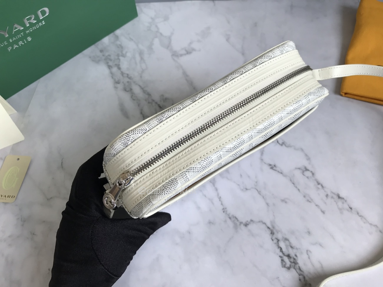 Goyard Cap Vert Camera Bag 13 Cm X 6.5 Cm X 22 Cm (26) - www.newkick.vip